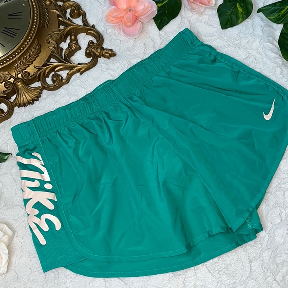 Nike Pants - Green Nike Athletic Shorts